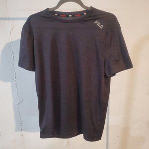 Fila Sport Medium Heather Black Men's Athletic Tee